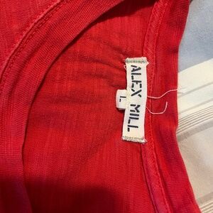 Alex Mill Slub Knick pocket tee, size L